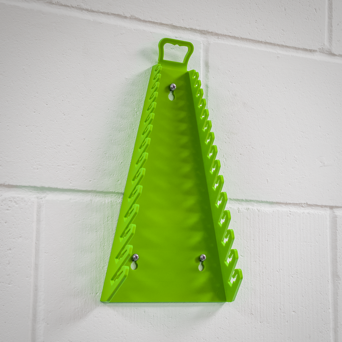 Premier Reverse Spanner Rack Capacity 15 Spanners - Hi-Vis Green | WR09HV
