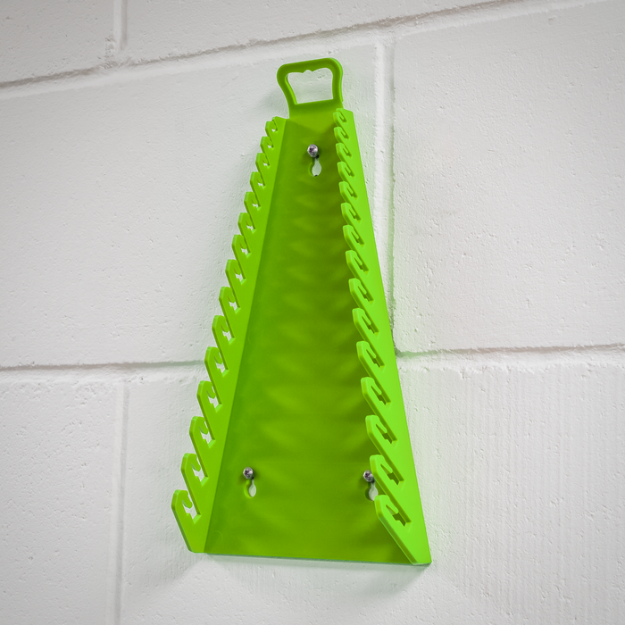 Premier Reverse Spanner Rack Capacity 15 Spanners - Hi-Vis Green | WR09HV