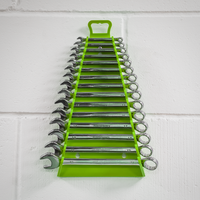 Premier Reverse Spanner Rack Capacity 15 Spanners - Hi-Vis Green | WR09HV