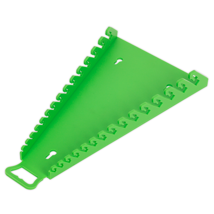 Premier Reverse Spanner Rack Capacity 15 Spanners - Hi-Vis Green | WR09HV