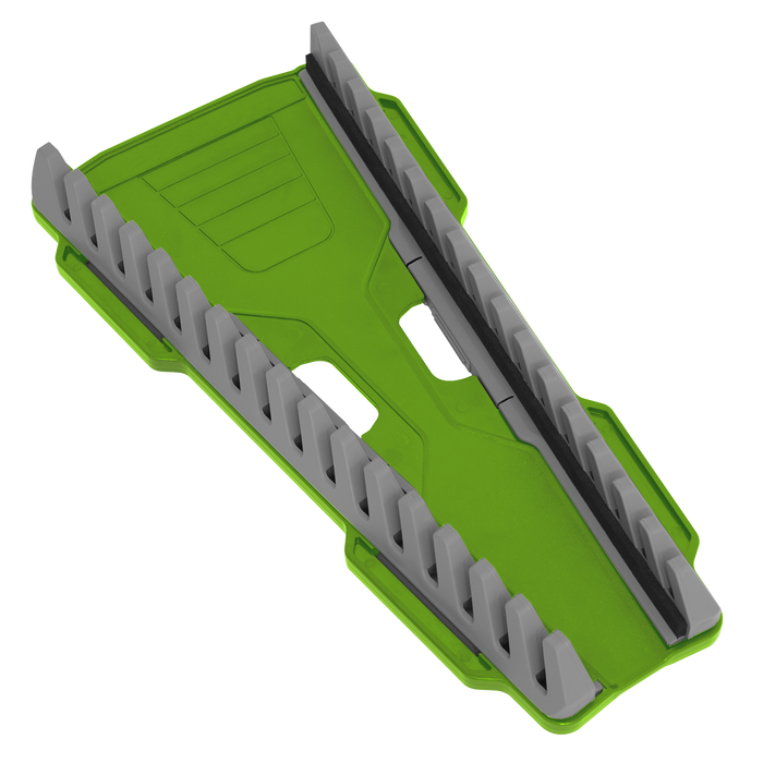 Premier Reversible Spanner Rack 16pc - Hi-Vis Green | WR11HV