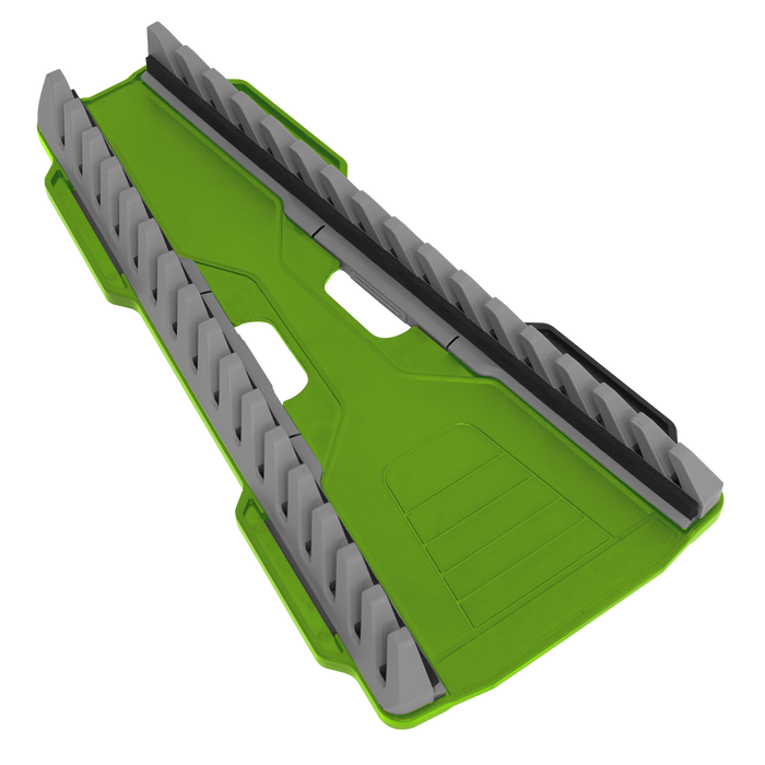 Premier Reversible Spanner Rack 16pc - Hi-Vis Green | WR11HV