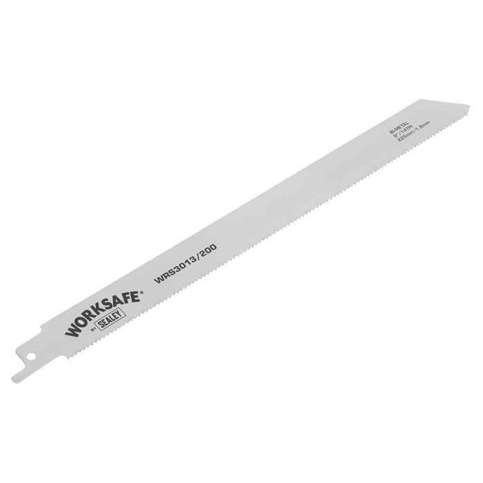 Worksafe® Reciprocating Saw Blade 225mm 14tpi - Pack of 5 | WRS3013/200