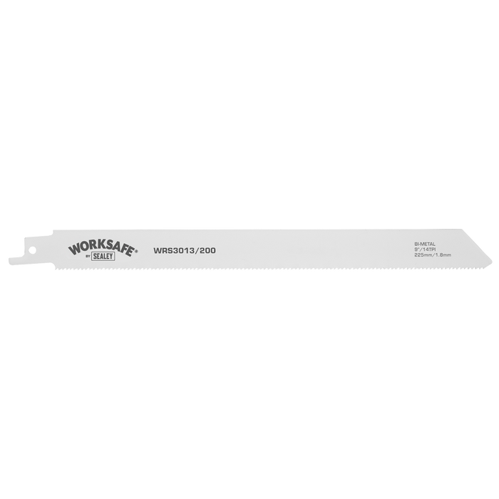 Worksafe® Reciprocating Saw Blade 225mm 14tpi - Pack of 5 | WRS3013/200
