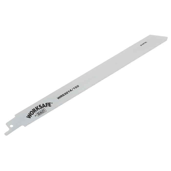 Reciprocating Saw Blade for Metal 150mm 18tpi - Pack of 5 | WRS3014/150