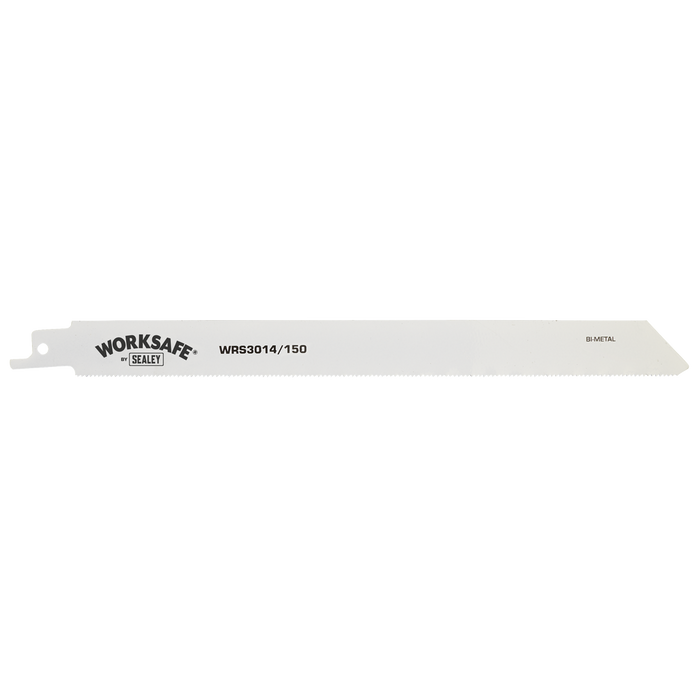 Reciprocating Saw Blade for Metal 150mm 18tpi - Pack of 5 | WRS3014/150
