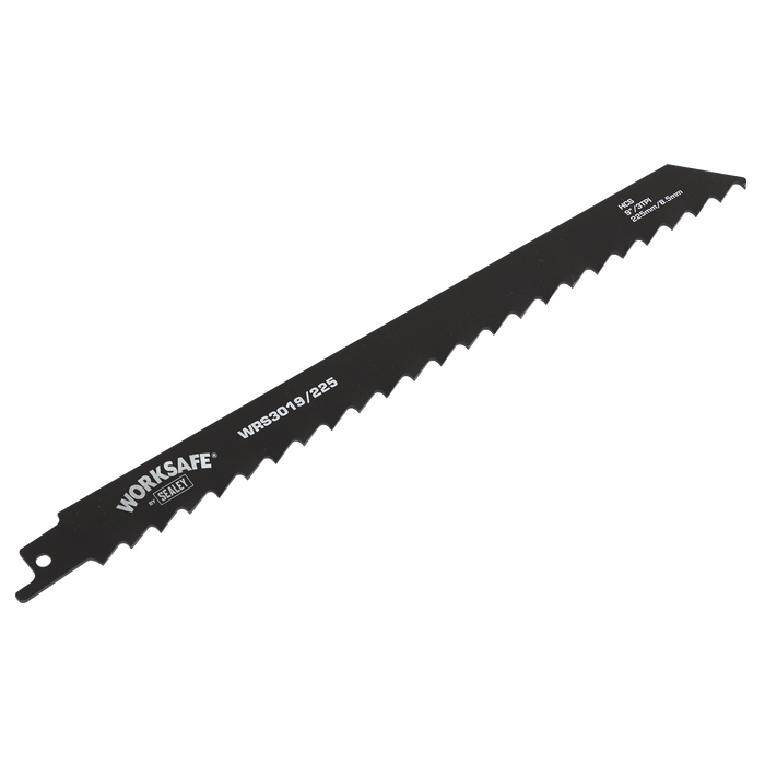 Reciprocating Saw Blade for Wood 225mm 3tpi - Pack of 5 | WRS3019/225