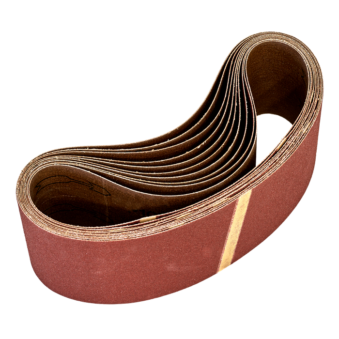 Worksafe® 75 x 533mm Sanding Belt 120Grit - Pack of 10 | WSB53120