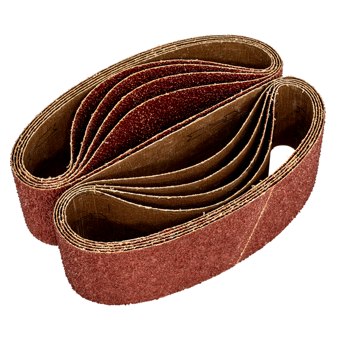 Worksafe® 75 x 533mm Sanding Belt 40Grit - Pack of 10 | WSB5340