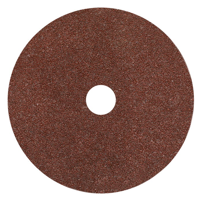 Worksafe® 100mm Fibre Backed Sanding Disc 24Grit - Pack of 25 | WSD424