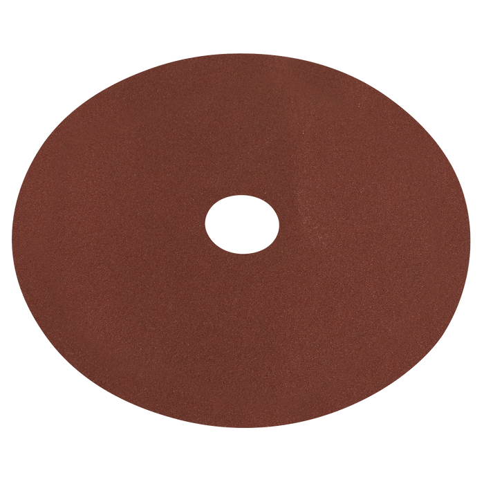 Worksafe® 100mm Fibre Backed Sanding Disc 80Grit - Pack of 25 | WSD480
