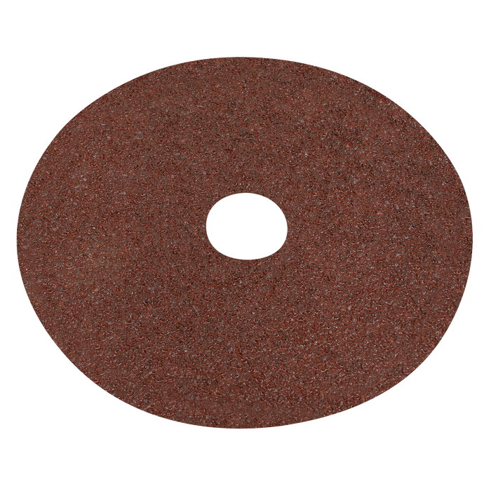 Worksafe® 125mm Fibre Backed Sanding Disc 24Grit - Pack of 25 | WSD524