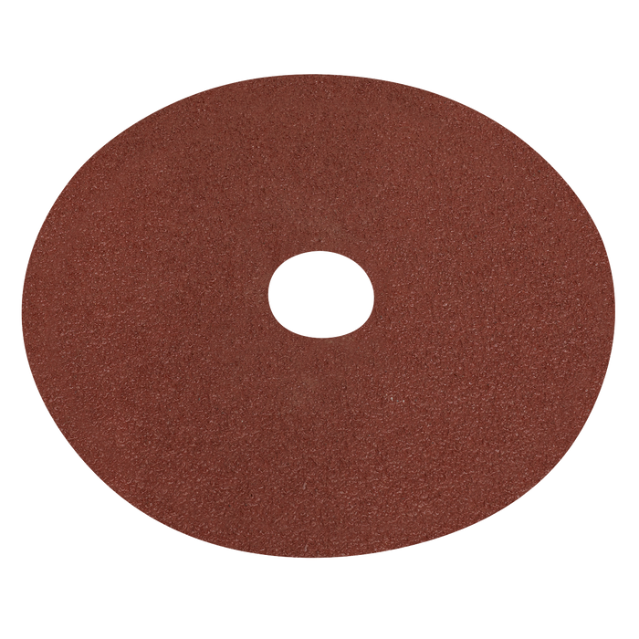 Worksafe® 125mm Fibre Backed Sanding Disc 40Grit - Pack of 25 | WSD540