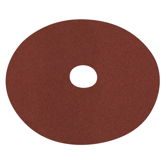 Worksafe® 125mm Fibre Backed Sanding Disc 60Grit - Pack of 25 | WSD560
