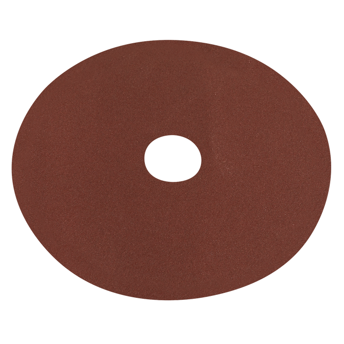Worksafe® 125mm Fibre Backed Sanding Disc 80Grit - Pack of 25 | WSD580