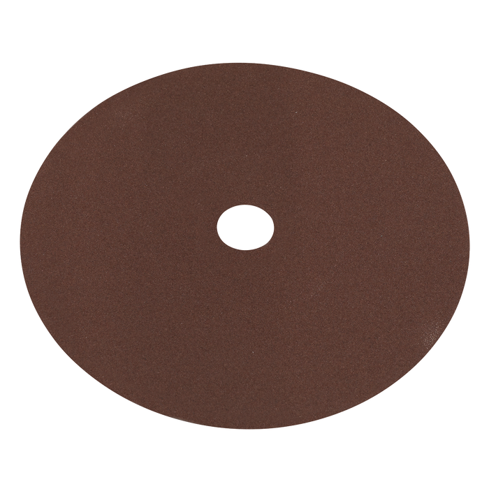 Worksafe® 175mm Fibre Backed Sanding Disc 120Grit - Pack of 25 | WSD7120