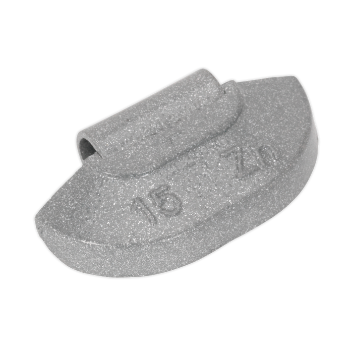 Hammer-On Wheel Weight for Steel Wheels 15g - Pack of 100 | WWSH15