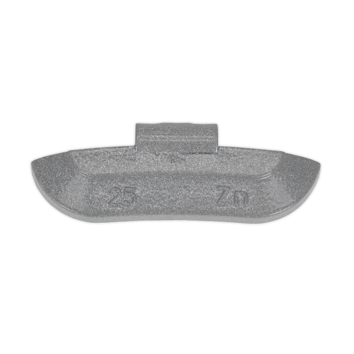 Hammer-On Wheel Weight for Steel Wheels 25g - Pack of 100 | WWSH25