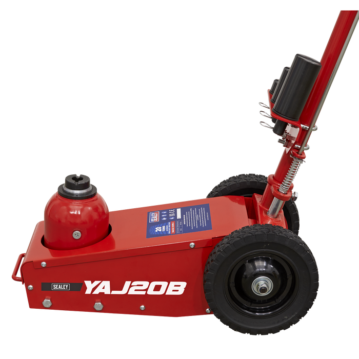 Air Operated Single Stage Trolley Jack 20 Tonne | YAJ20B