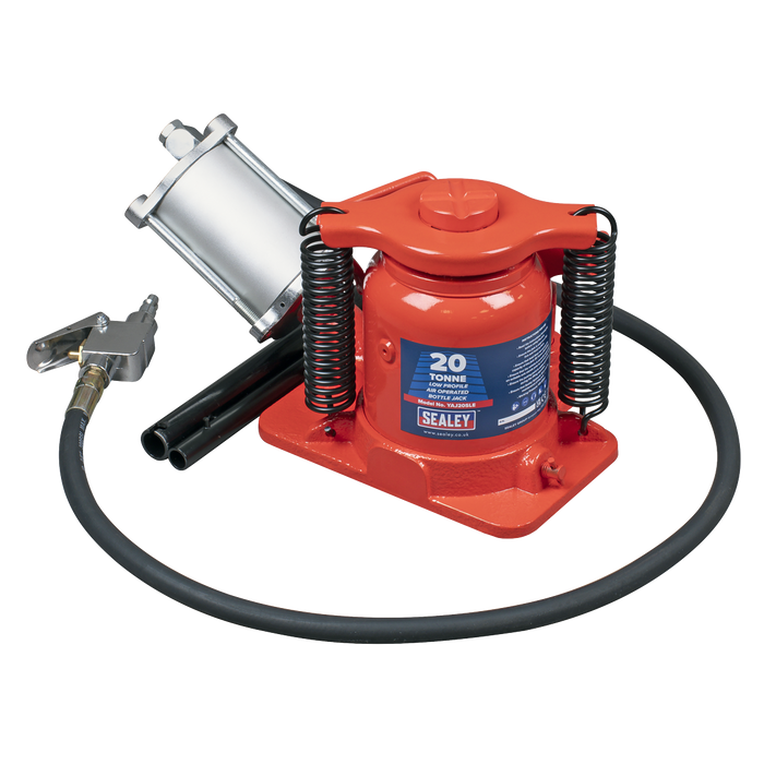 Low Profile Air Operated Hydraulic Bottle Jack 20 Tonne | YAJ20SLE