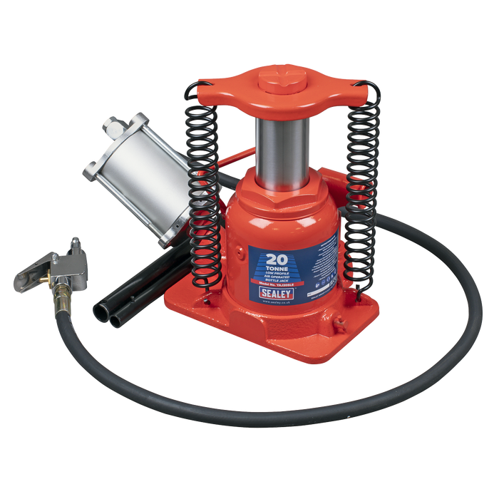Low Profile Air Operated Hydraulic Bottle Jack 20 Tonne | YAJ20SLE