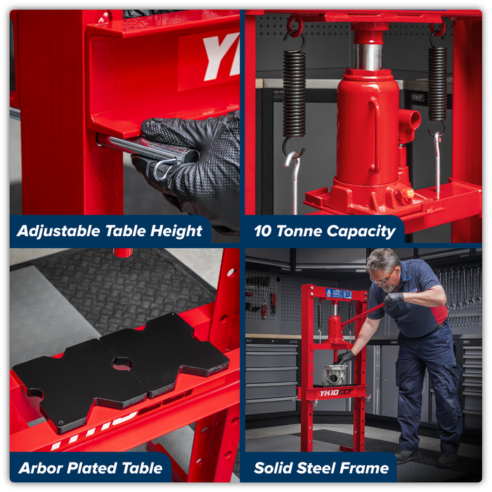 Hydraulic Floor Type Press 10 Tonne | YK10ECF