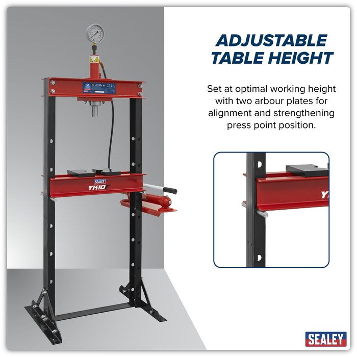 Hydraulic Floor Type Press 10 Tonne | YK10F