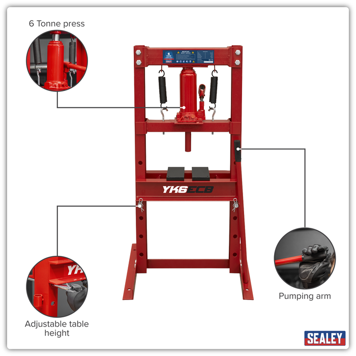 Hydraulic Bench Type Press 6 Tonne | YK6ECB