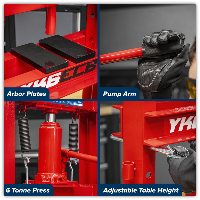 Hydraulic Bench Type Press 6 Tonne | YK6ECB