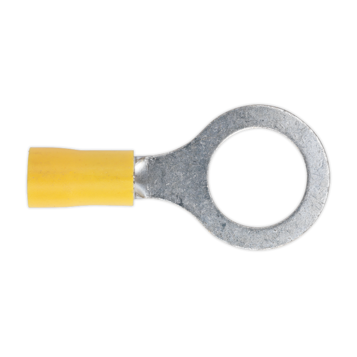 Easy-Entry Ring Terminal 13mm (1/2"), Yellow - Pack of 100 | YT17