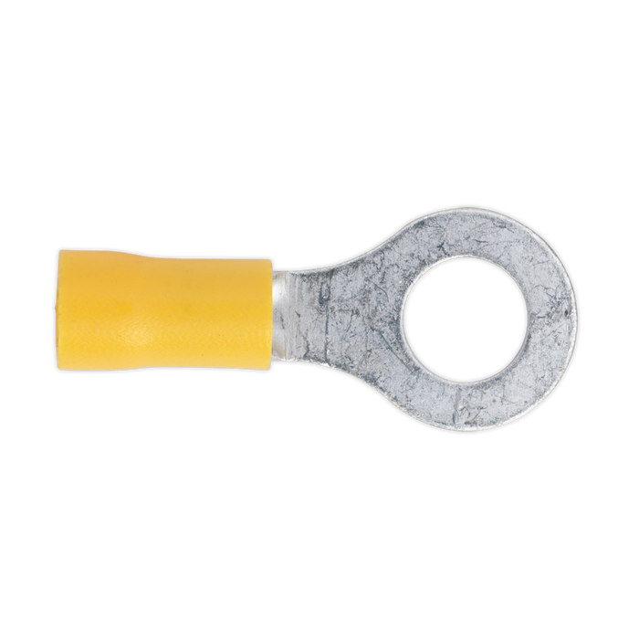 Easy-Entry Ring Terminal 8.4mm (5/16"), Yellow - Pack of 100 | YT20