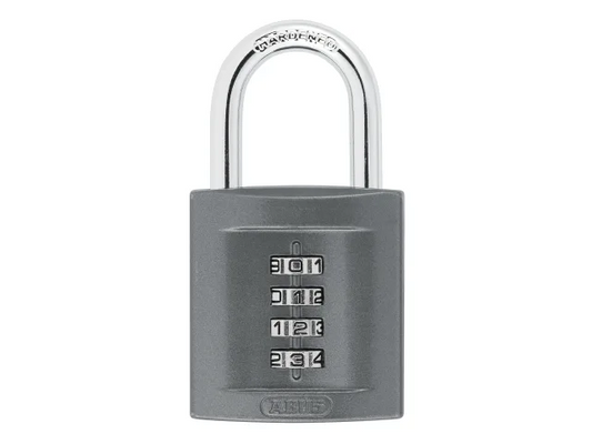 158/50 50mm Combination Padlock (4 Digit) Die-Cast Body Carded | Abus