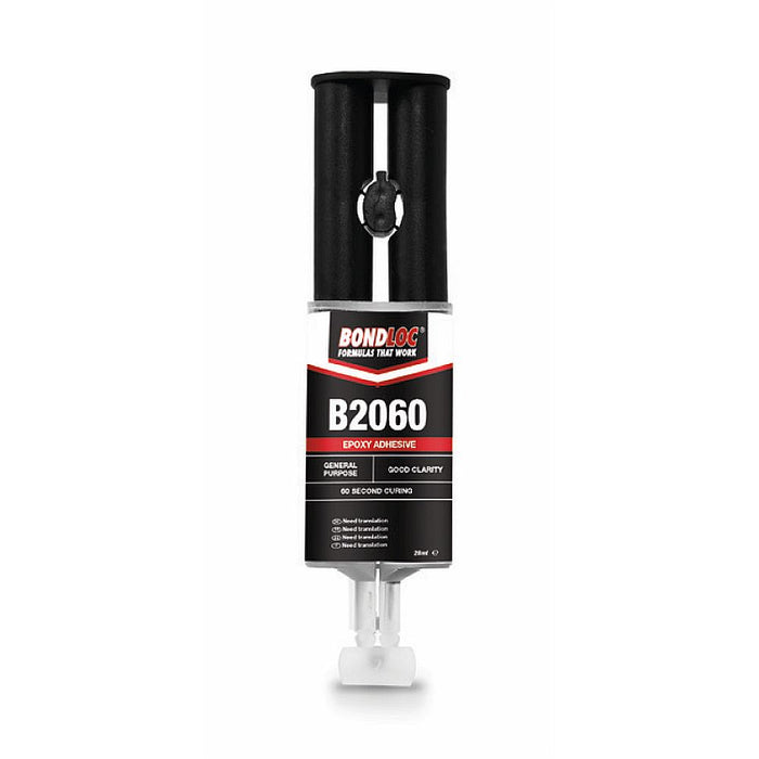 Bondloc 60 Second Fast Cure Epoxy Resin Bonding Agent 28ml | B2060