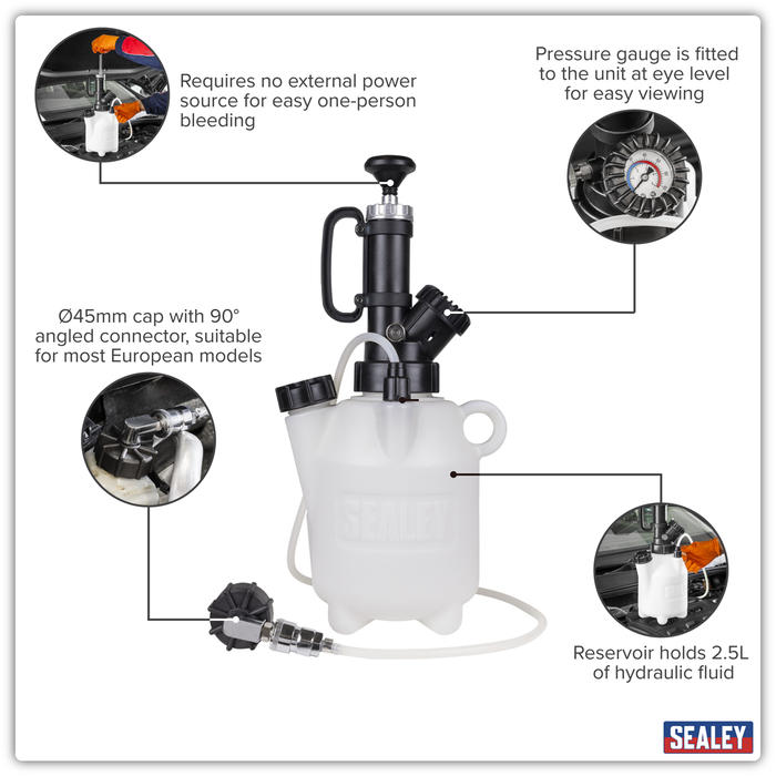 Brake & Clutch Bleeding System 2.5L | VS820