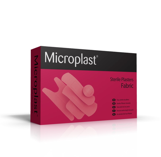 Fabric Plasters (Box of 100) | MicroPlast