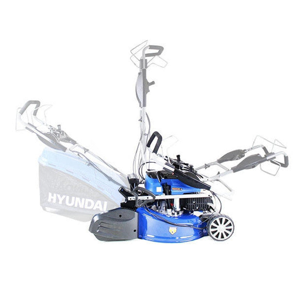 196cc Self Propelled Petrol Roller Lawnmower 21 53cm Hyundai SBT Ltd