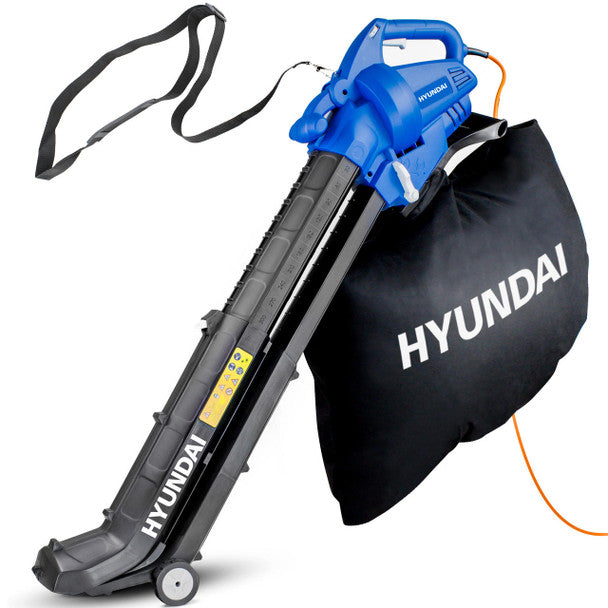 3000W Electric Leaf Blower, Vacuum & Shredder 3-In-1 | Hyundai