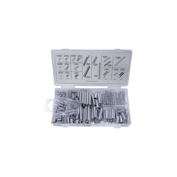 Jefferson 200 Piece Spring Assortment Metric Kit | JEFABXSPR200M