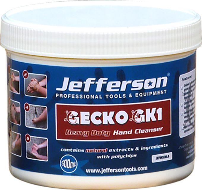 Jefferson Gecko GK1 Heavy Duty Hand Cleanser 500ml | JEFHCLN0.5