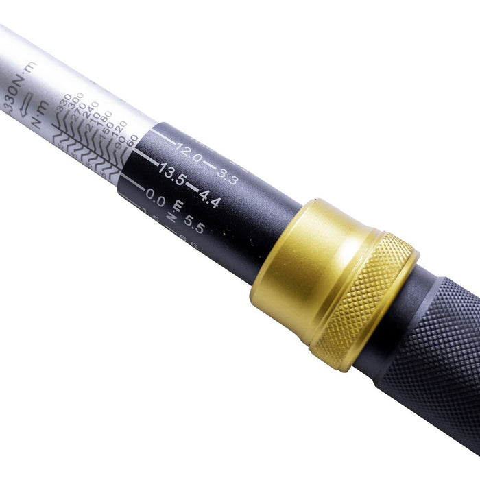 1/2" Calibrated Micrometer Style Torque Wrench | JEFTRQWRH-1/2MS