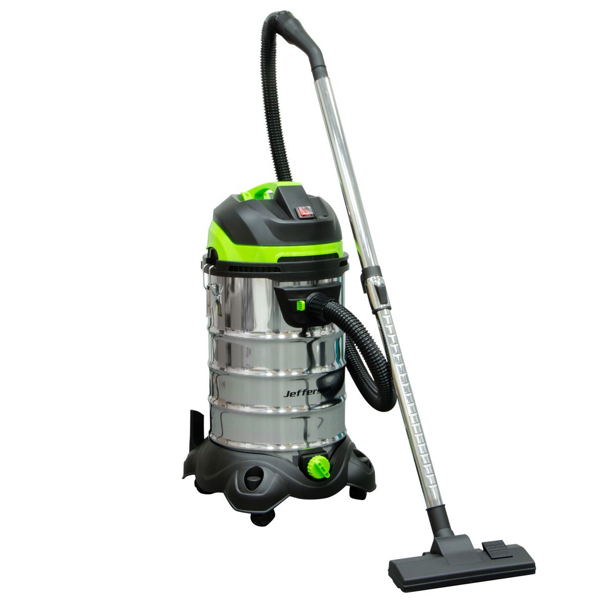 30 Litre Stainless Steel Wet & Dry Vacuum Cleaner (230V) | Jefferson Professional