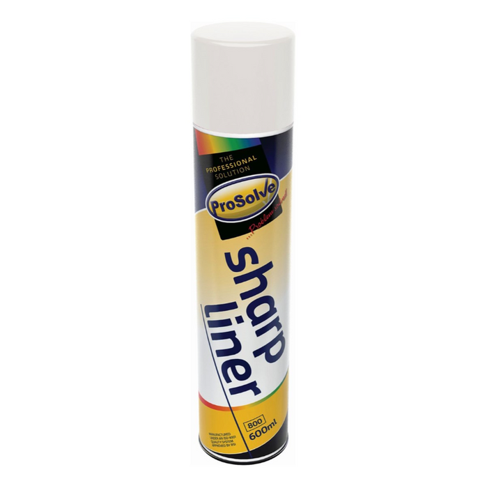 Prololve ProSolve Sharpliner Paint Aerosol 600ml White | PVSHW6A — SBT Ltd.