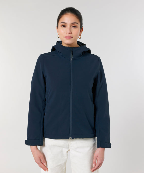 Womens Stella Discoverer Hooded Softshell Jacket | Stella