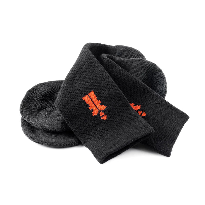 Scruffs Worker Socks Black, Pack of 3 | T53544
