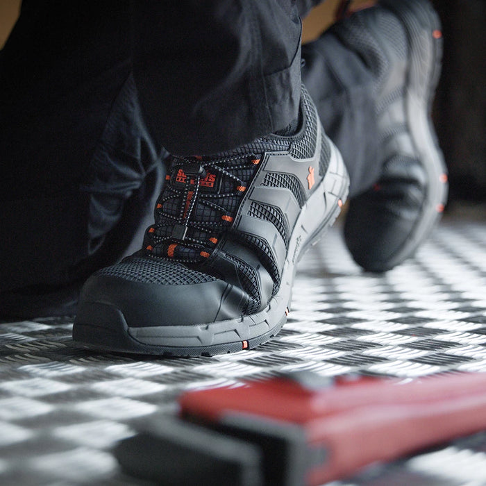 Scruffs Argon Safety Trainers Black | T54973