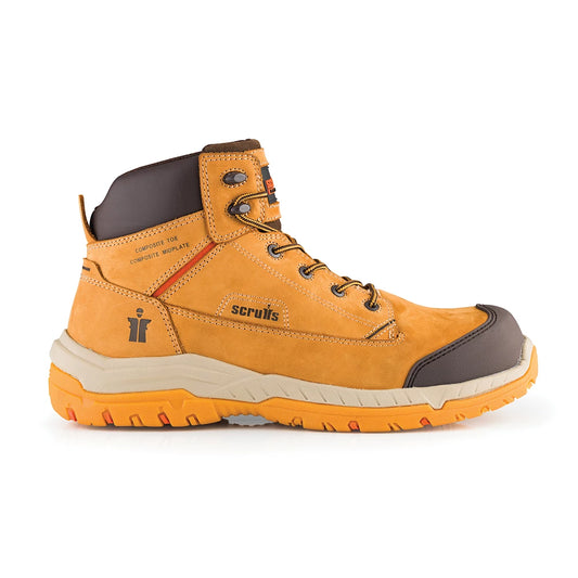 Solleret Safety Boots Tan | Scruffs