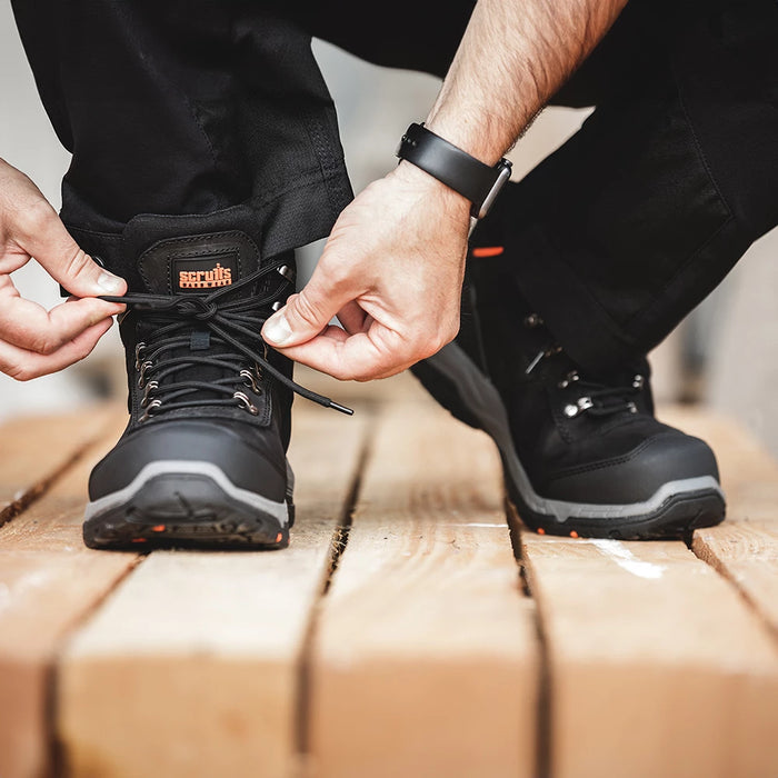 Scruffs Sabatan Safety Boots Black | T54987