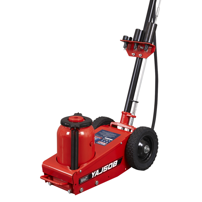 Sealey Air Operated Single Stage Trolley Jack 50 Tonne | YAJ50B