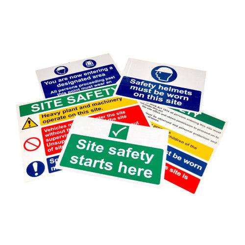 Safe Site Safety Signs Starter Kits