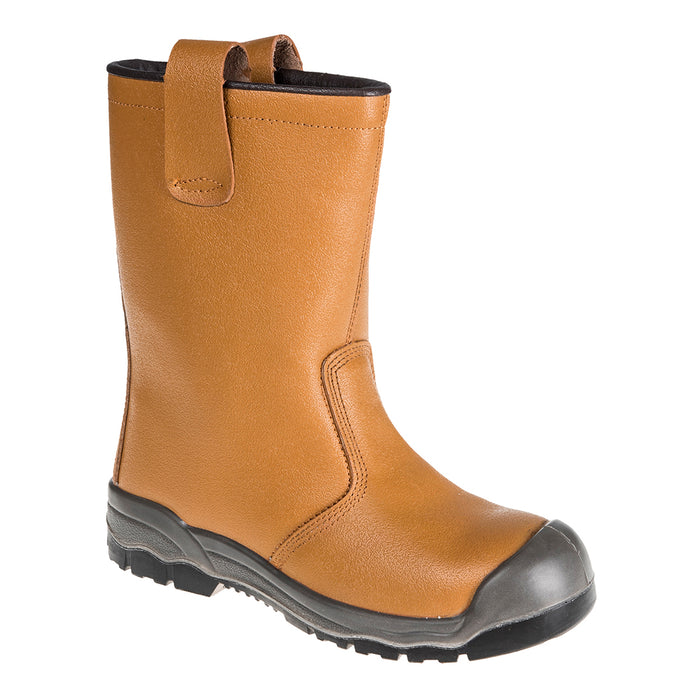 Steelite Rigger Boots S1P CI With Scuff Cap | Portwest